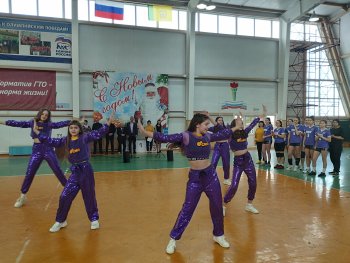 Открытие турнира по волейболу на кубок Н.П.Сорокин